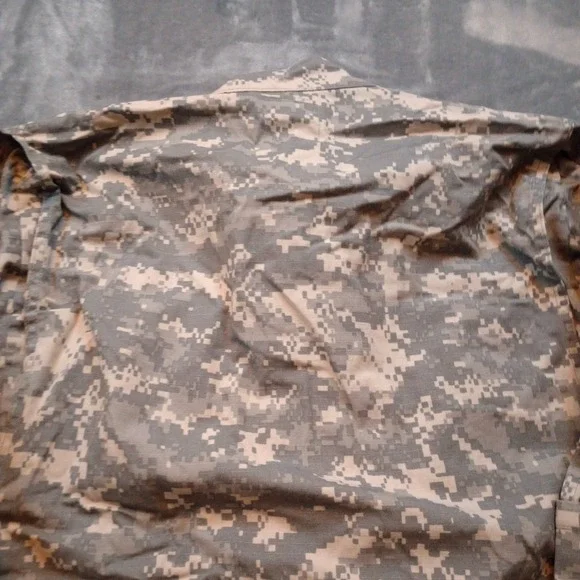 Army Combat Uniform Coat Size Large Regular NSN 8415-01-519-8599 Camouflage - Picture 10 of 11